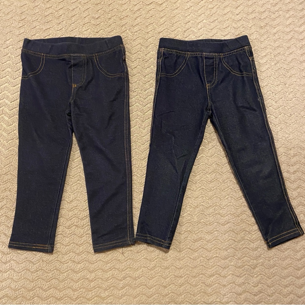 Kids Denim Leggings